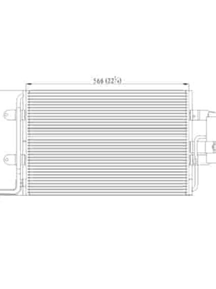 CNDDPI4933 Cooling System A/C Condenser