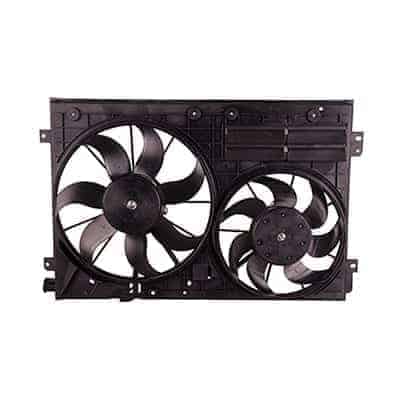 VW3115113 Cooling System Fan Assembly Dual