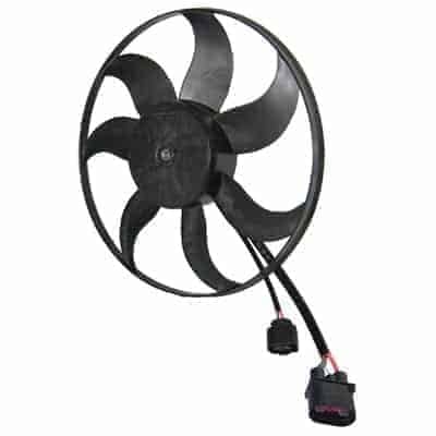 VW3117117 Cooling System Fan Radiator Blade & Motor Assembly