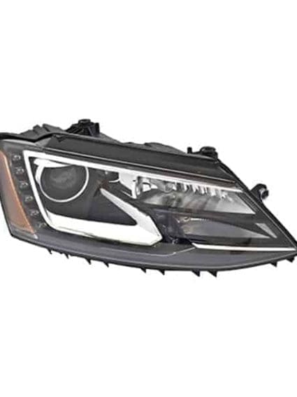 VW2503153 Passenger Side Headlight Assembly