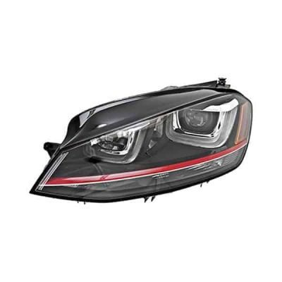 VW2518117 Driver Side Headlight Lens and Housing