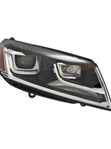 VW2519120 Passenger Side Headlight Lens and Housing