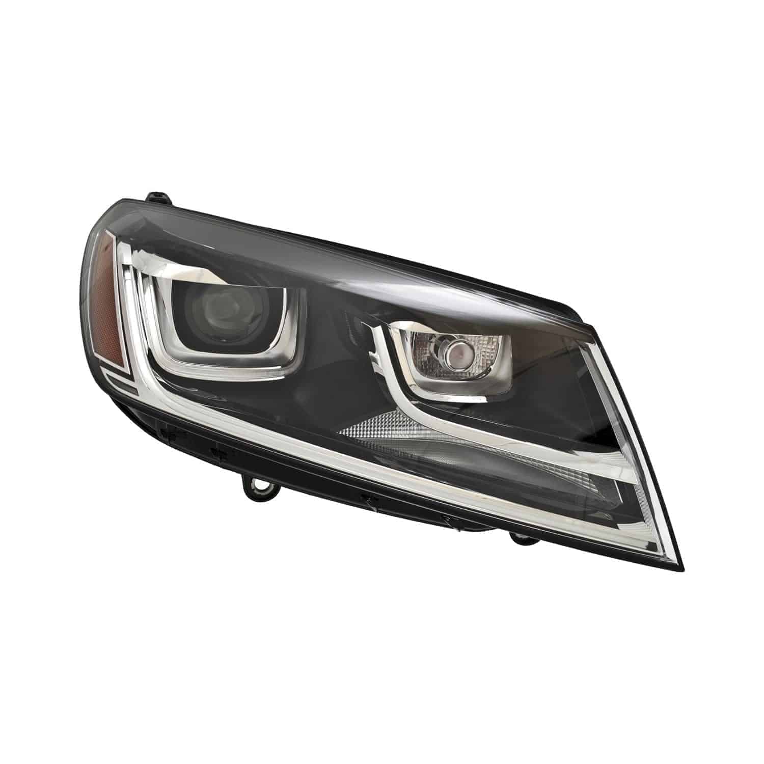 VW2519120 Front Light Headlight Lens & Housing Passenger Side