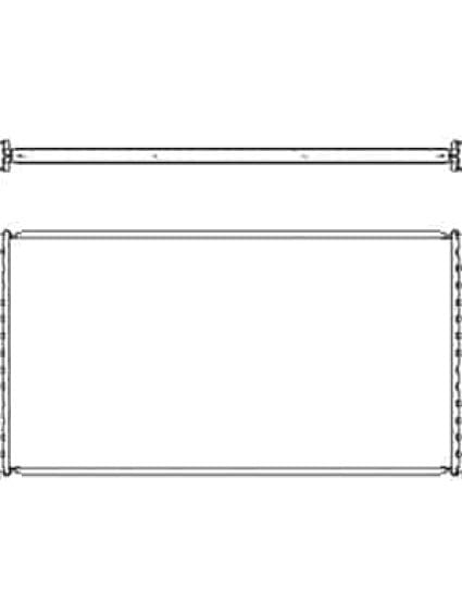 RAD13332 Cooling System Radiator
