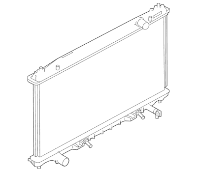 RAD13630 Cooling System Radiator