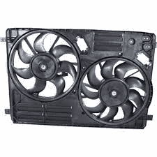 FO3115214 Cooling System Fan Dual Radiator & Condenser Assembly