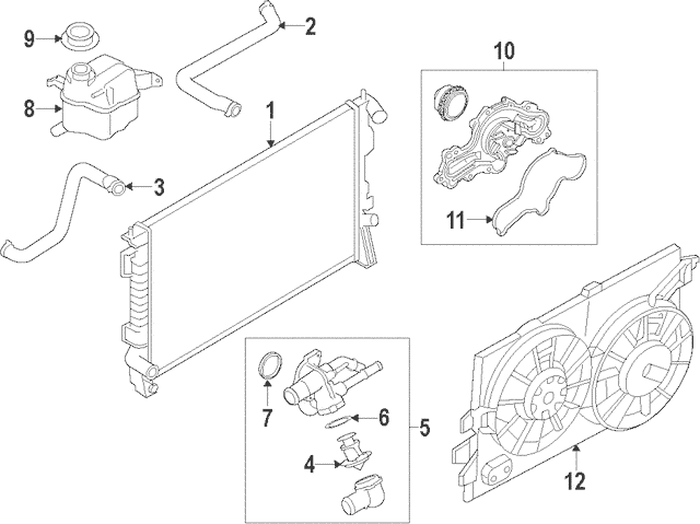 RAD13556 Radiator