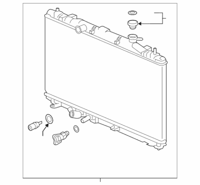 RAD13673 Radiator