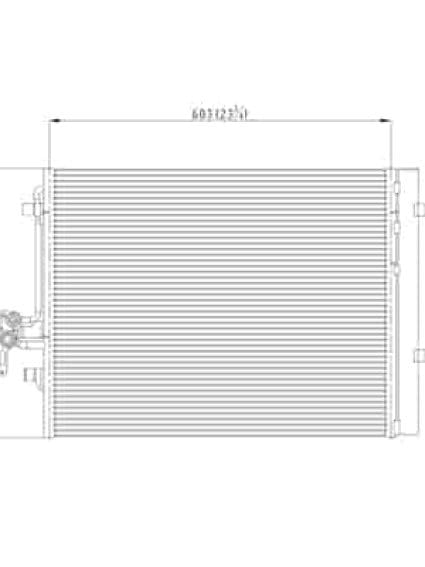 CNDDPI3733 Cooling System A/C Condenser