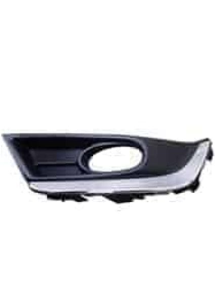 HO1038135 Driver Side Front Bumper Fog Light Bezel