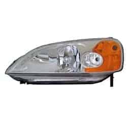 HO2518102C Driver Side Headlight Lens and Housing