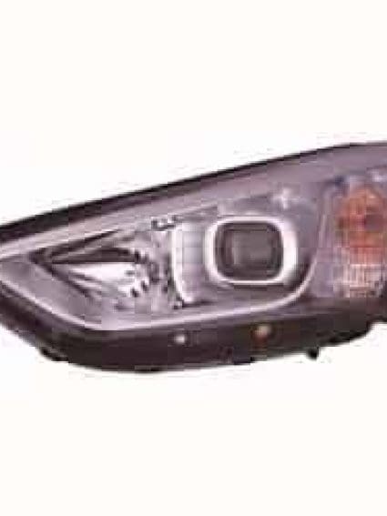 HY2502175C Driver Side Headlight Assembly