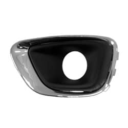 CH1038184 Front Bumper Insert Fog Light Bezel Driver Side