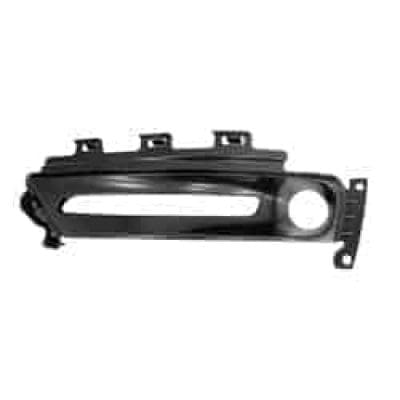 CH1038202 Driver Side Front Bumper Fog Light Bezel