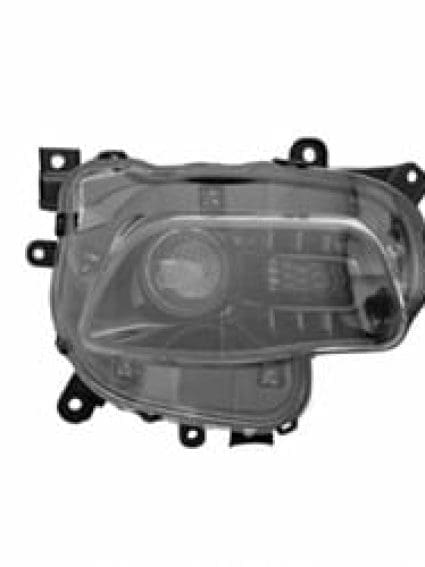 CH2503249C Front Light Headlight Assembly Passenger Side