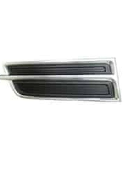 GM1039149 Front Bumper Insert Fog Light Cover Passenger Side