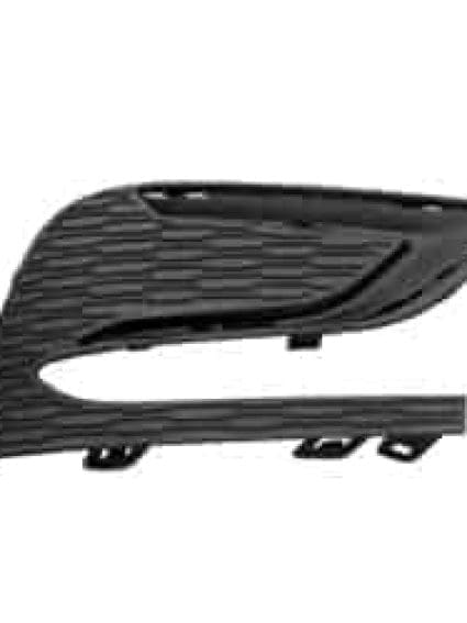 GM1039217 Front Bumper Grille Passenger Side