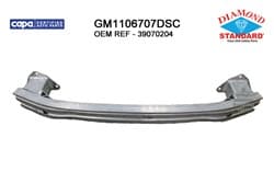 GM1106707DSC Rear Bumper Cover Rebar Reinforcement