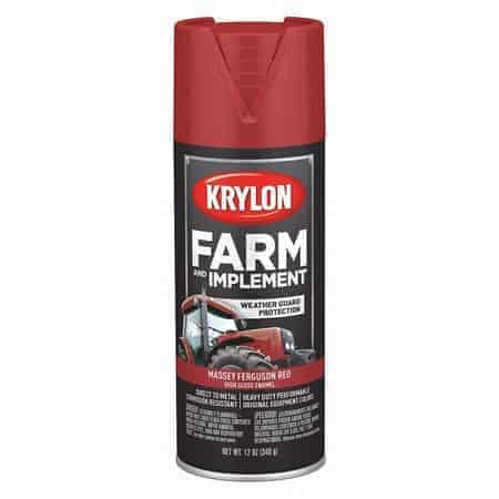 Krylon Paint Farm & Implement DUP41939 Massey Ferguson Red 340g 12oz