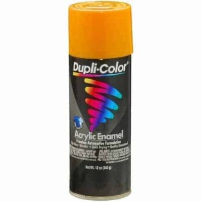 Dupli-Color Paint Premium Acrylic Enamel DUPCDA1663 Yellow 340g 12oz