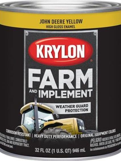 Krylon Paint Farm & Implement DUP41970 John Deere Yellow Gal 3.78L