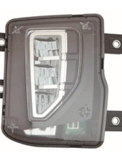 GM2592315C Front Light Fog Lamp Assembly Bumper