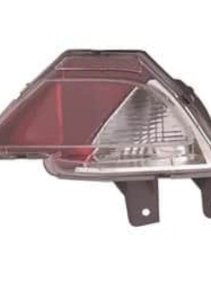 TO2887105C Rear Light Backup Lamp Lens and Housing Passenger Side