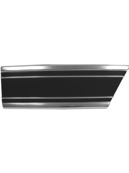 GLAM1224 Fender Molding Passenger Side
