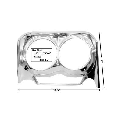GLAM1719N Front Light Headlight Bezel
