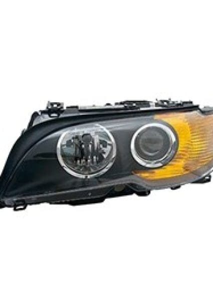 BM2502137 Front Light Headlight Lens and Housing Driver Side