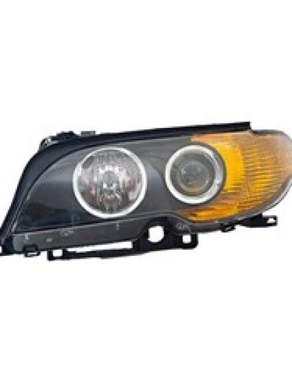 BM2502143 Front Light Headlight Lens and Housing Driver Side