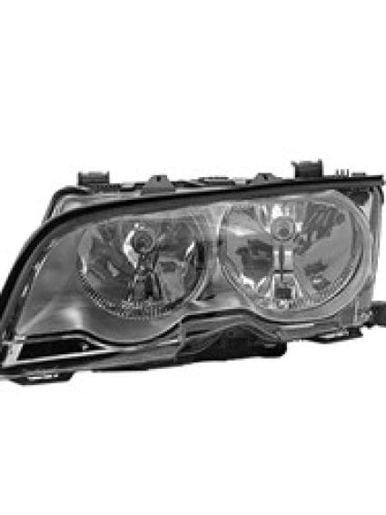 BM2502162 Front Light Headlight Assembly Driver Side