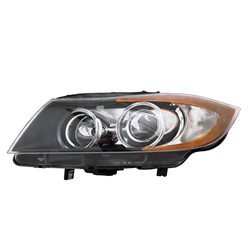 BM2503135 Front Light Headlight Lens and Housing Passenger Side