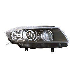 BM2503154 Front Light Headlight Lens and Housing Passenger Side