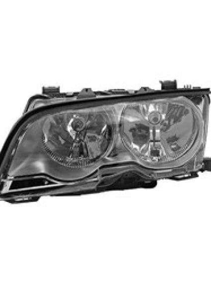 BM2503162 Front Light Headlight Assembly Passenger Side