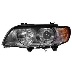 BM2518109 Front Light Headlight Lens and Housing Passenger Side