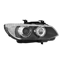 BM2518130 Front Light Headlight Lens and Housing Passenger Side