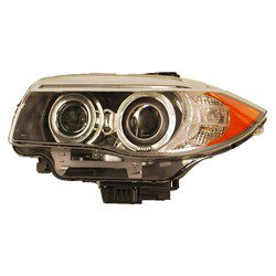 BM2518137 Front Light Headlight Lens and Housing Passenger Side