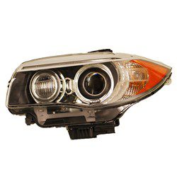 BM2518138 Front Light Headlight Lens and Housing Passenger Side