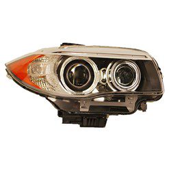 BM2519137 Front Light Headlight Lens and Housing Passenger Side