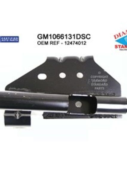 GM1066131DSC Front Bumper Bracket Impact Bar Driver Side