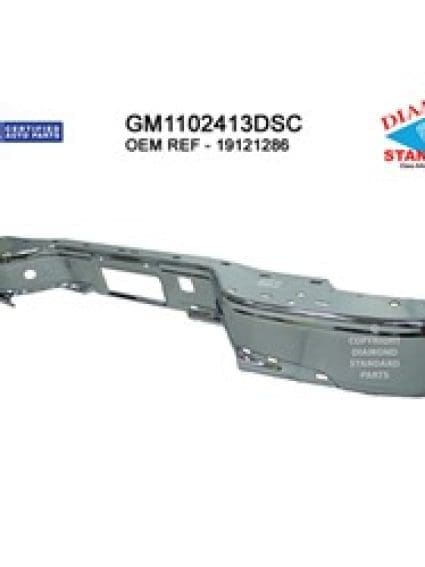 GM1102413DSC Rear Bumper Face Bar