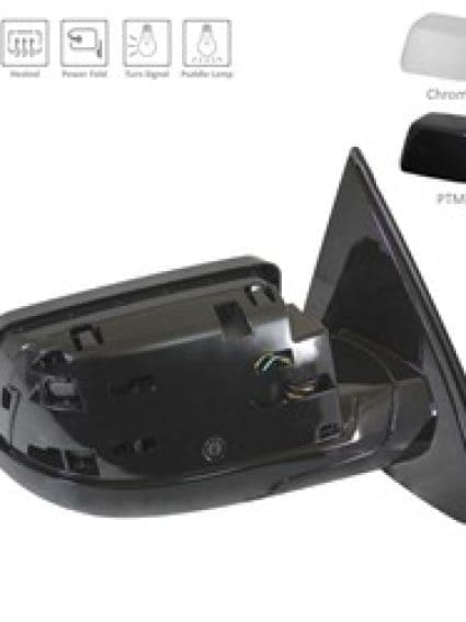 GM1321507 Mirror Power Passenger Side Heated