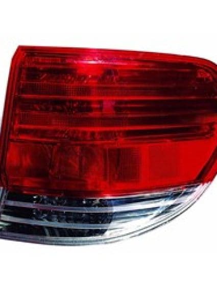 HO2819134C Passenger Side Tail Lamp Lens and Housing