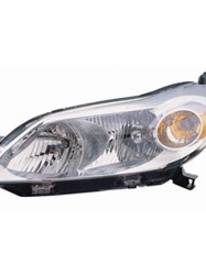 TO2502184C Driver Side Headlight Assembly