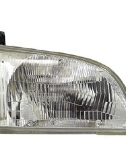 TO2503123V Passenger Side Headlight Assembly