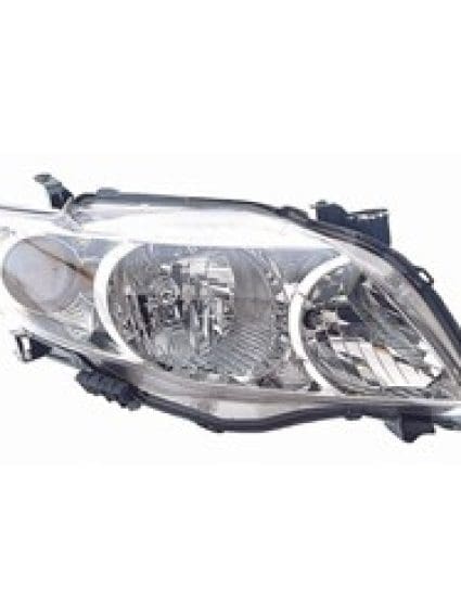 TO2503182C Passenger Side Headlight Assembly