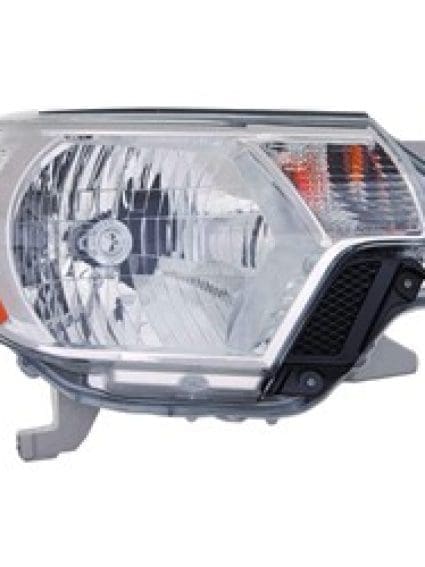 TO2503212C Passenger Side Headlight Assembly