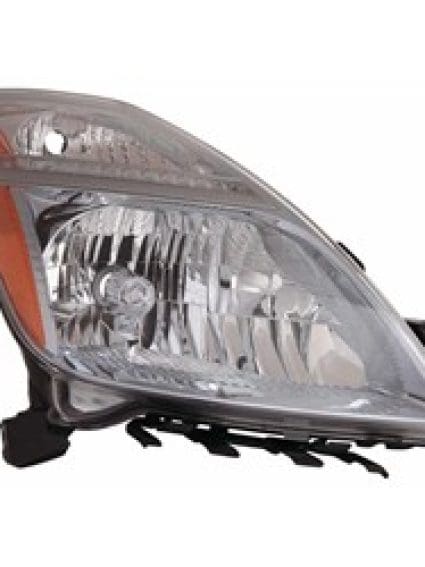 TO2519112 Passenger Side Headlight Lens and Housing