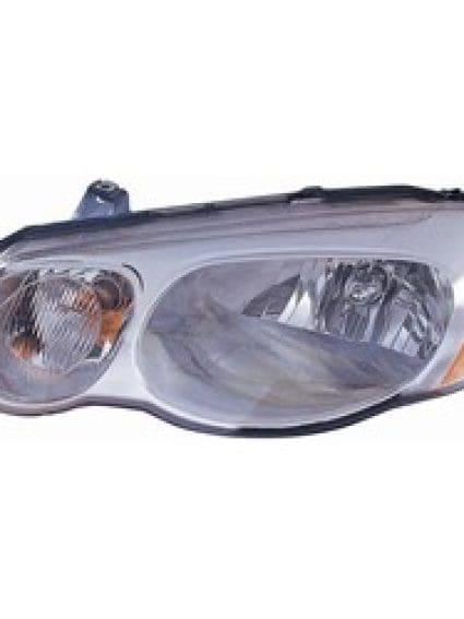 CH2502150C Driver Side Front Light Headlight Assembly
